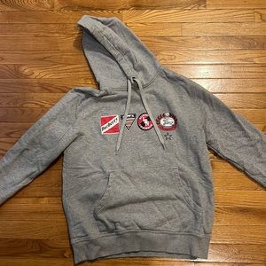 Burberry grey hoodie
